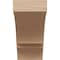 Ekena Millwork 3-inch W x 6-inch D x 6-inch H Balboa Rough Cedar Woodgrain TimberThane Knee Brace, Primed BRCUR03X06X06BOARCPR - alternate 3